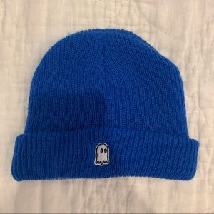 Lonely Ghost Blue Beanie